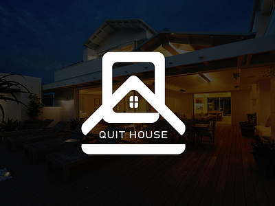 Quit House | Rest-House Logo Design