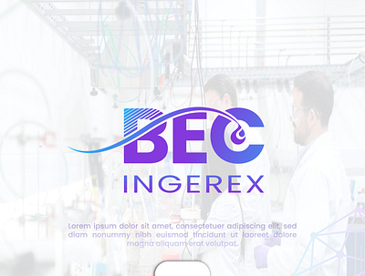 BEC Ingerex bec ingerex brand logo design branding ingerex logo design professional logo