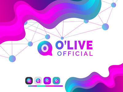 O'Live Official | Video meeting app icon logo