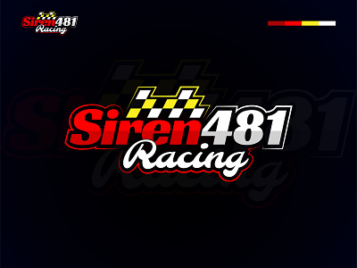 Siren 481 Racing logo design | wordmark2022