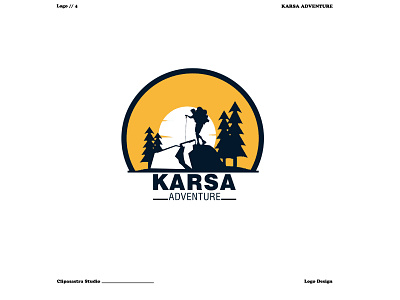 Karsa Adventure | Logo 3d animation branding graphic design logo motion graphics ui