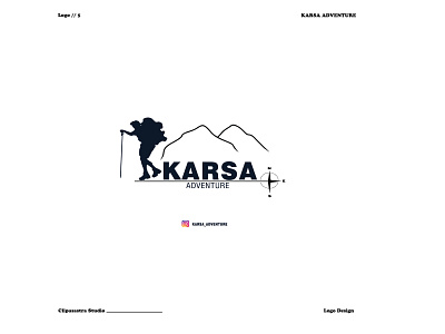 Karsa Adventure | Logo 3d animation graphic design logo motion graphics ui