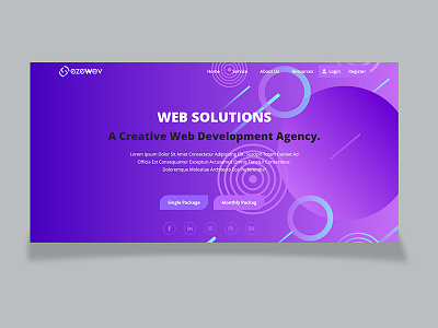 web banner design