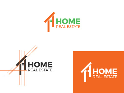 Real Estate Logo Design and Corporate Logo app app design art branding clean corporate design graphic design home icon illustration lettering logo minimalist modern real estate template vector