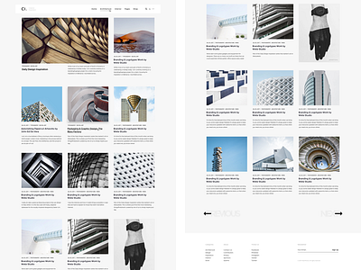 WordPress Magazine | Homepage Grid v1 blog clean envato freelance homepage magazine minimal pixelthrone theme themeforest website wordpress