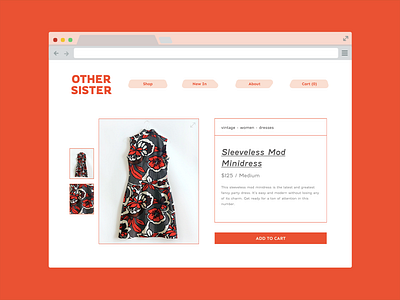 Other Sister Product Page branding and identity branding design design product product page products ui ux web design website website designer