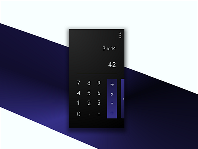 Daily UI 004- Calculator calculator daily ui dailyuichallenge design minimal ui design uidesign