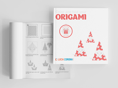 Color and fold your Origami amazon book christhmas gift christmas christmas design coloring book origami print