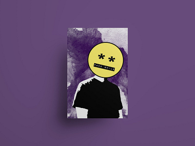 Fake Smile Poster ariana grande digital art emoji fake smile photoshop photoshop art poster poster art