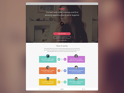 Landing page