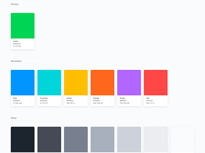 Style Guide by Cai Cardenas on Dribbble