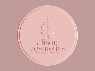 Logo for alison cosmetics