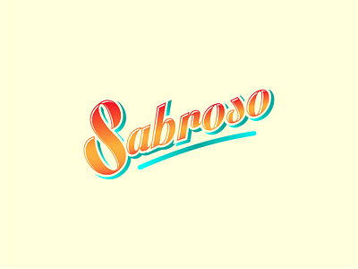 Sabroso brand branding design icon illustrator logo logodesign logos logotype vector