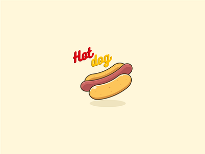 Hot Dog illustration