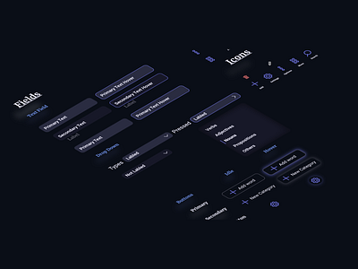 Vocabulary App Design System app design branding design design system graphic design ui