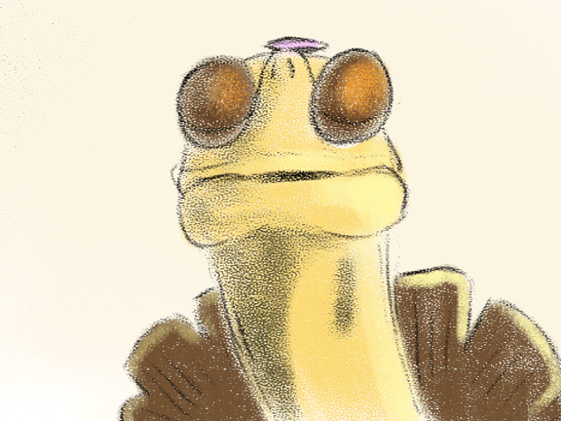 Master Oogway animation art frame by frame illustration practice