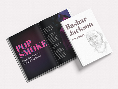 Pop Smoke Book Overview design graphic design illustration product design