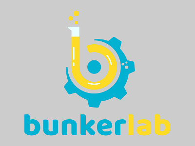 BunkerLab bunker lab letter b logo