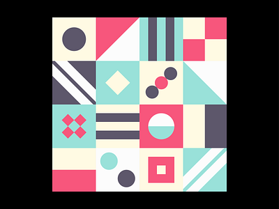 Patterns, Colours & Shapes #1 design flow illustration illustrator lines minimal pattern sketch symmetry visual