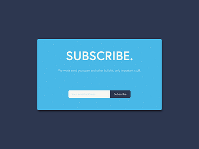 Subscribe dailyui design minimal shapes sketch ui ux vector