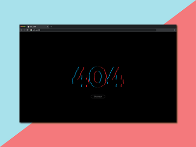 404 Page branding design illustration illustrator typography ui ux vector website