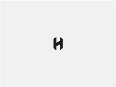 H Logo brand interface logo mark ui