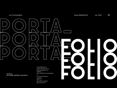 portafolio vol. 01 design graphic