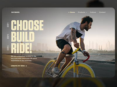 Bike Shop — Landing Page