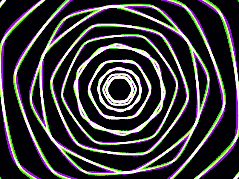 Optical Illusion Experiment 5 2danimation abstract design after effects animation black and white experimental animation experimental design flat design geometric pattern gif animation illusion art illustration art loop animation motion design motion graphics op art optical illusion psychedelic animation psychedelic art vector design vector illustration
