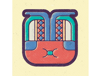 Mayan Calendar - Month 16 - Pax ancient culture ancient maya archeology arts calendar design geometric illustration glyphs indigenous literature mayan mesoamerica music prehispanic sensible sensible personality sign design symbol icon vector art vintage design vintage illustration