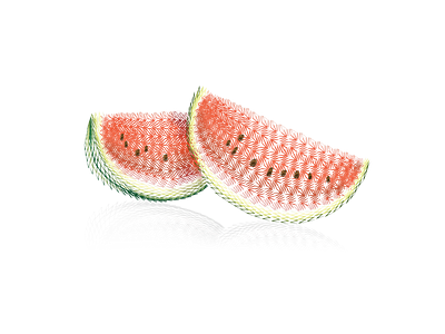 2pieces watermelon png