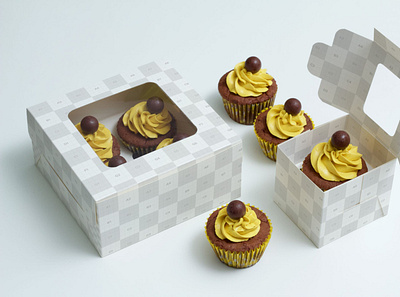 Cupcake Boxes & Packaging with Free Design Support cupcake cupcake boxes cupcake boxes wholesale cheap cupcake packaging