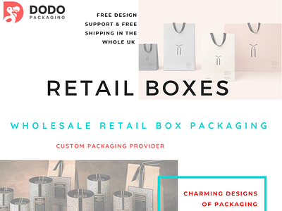 Retail Packaging Boxes | Cheap Retail Packaging | Dodo Packaging