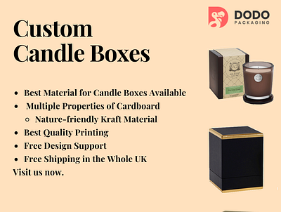 2 Piece Candle Packaging Boxes - Custom Candle Boxes 2 piece candle boxes candle boxes wholesale candle packaging boxes