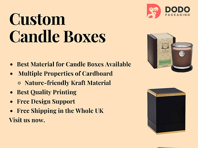 2 Piece Candle Boxes – Creative Candle Packaging Ideas