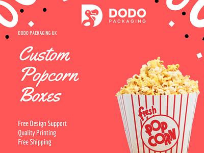 Custom Popcorn Boxes - Popcorn Boxes Wholesale UK