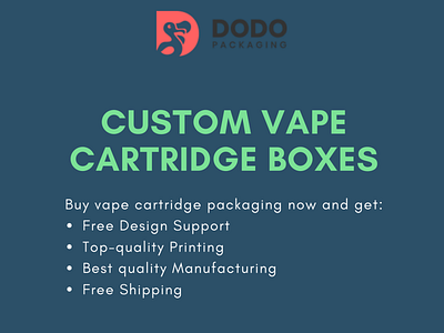 Buy Vape Cartridge Boxes & Packaging Wholesale