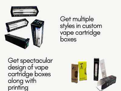 Custom Printed Vape Cartridge Boxes | Custom Vape Cartridge Boxe