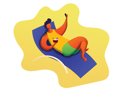 Flat Summer Illustration