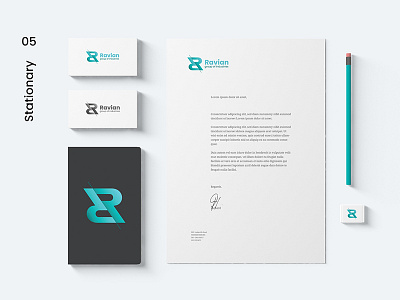 Branding - Ravian Group of Industries branding design gradient gradient design illustrator logo vector