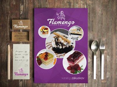 Cafe Restaurant Menu Design Falmengo cakes menu patisserie