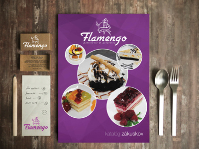 Cafe Restaurant Menu Design Falmengo