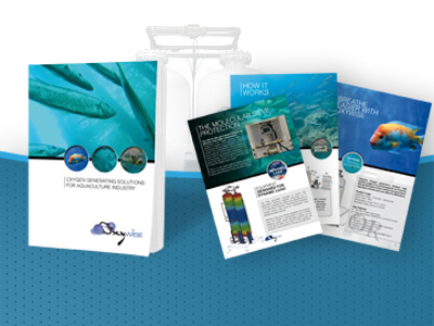 Oxywise brochure aquaculture fish oxygen