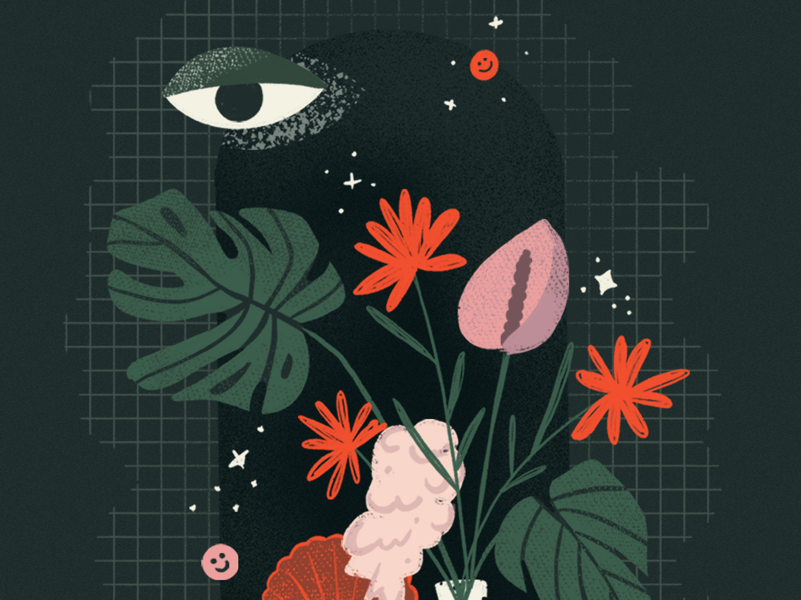 Still life eye by Flavia Calandria ® on Dribbble