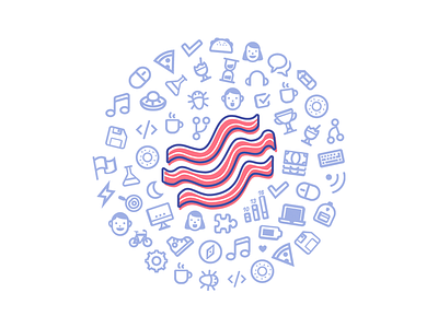 Bacon Bar bacon day hack illustration lightstep