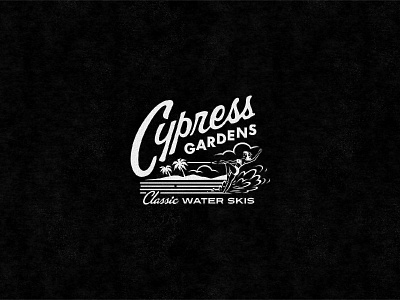 Cypress Gardens Skis branding branding agency design designer illustration lifestyle logo skate surf typography visual identity