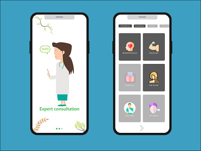 Custom Health Plan App design illustration latest minimalist mobile mobile app mobile app design mobile apps mobile design mobile ui mobile ui design trending ui uidesign uiux ux vector vector art vector illustration vectorart