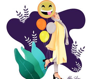 Happy design flat icon illustration illustrator logo vector web