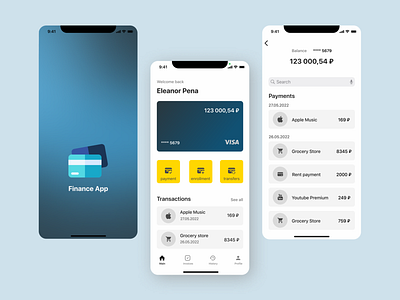 Finance App app design finance illustration ui ux