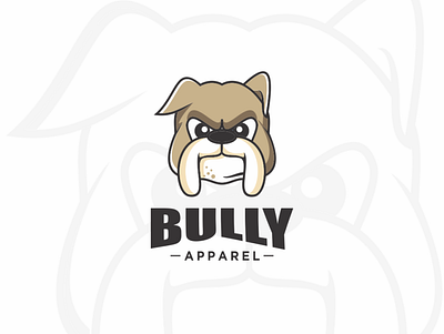 bully apparel brand design design icon logo logodesign playful playful logo t shirt design typography